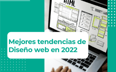 Mejores tendencias de diseño web en 2022